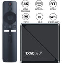 Box TV Android 16 TX60 PRO - 4K WiFi Dual 2.4G/5G Leitor Multimédia 16GB/256GB 2025