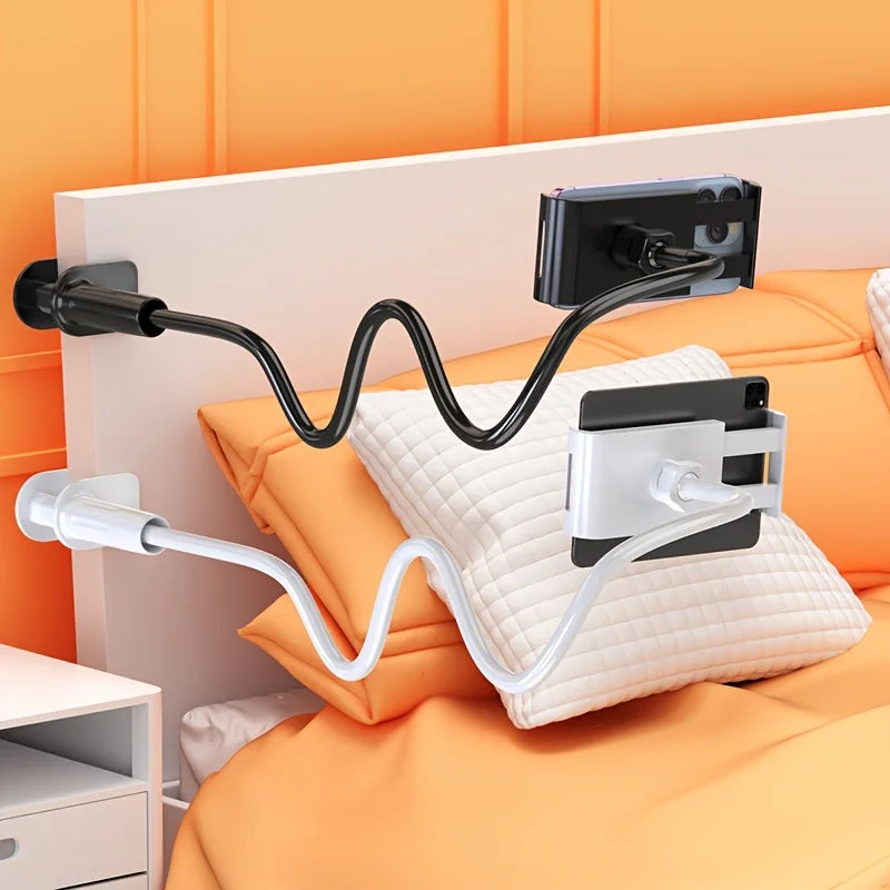 Suporte Tablet Telemóvel Rotativo 360° - Braço Longo para Cama Secretária Mesa