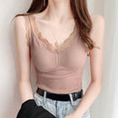 Camisola Interior Térmica Feminina - Roupa Inverno Quente Renda