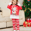Christmas Pajama Set Family Matching Nightwear Couples Daughter Daddy Son Mother Kids Reindeer Printed Long Sleeved Xmas Clothes