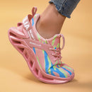 Ténis Femininos Running Verão Mesh Respirável - Leves Amortecimento Corrida Desporto