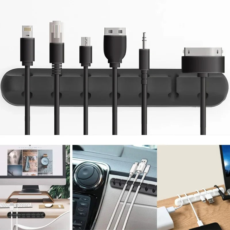 Organizador Cabos USB Silicone NNBILI - Gestão Secretária