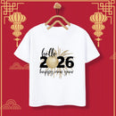 T-shirt Ano Novo 2026 - Edição Limitada Criança