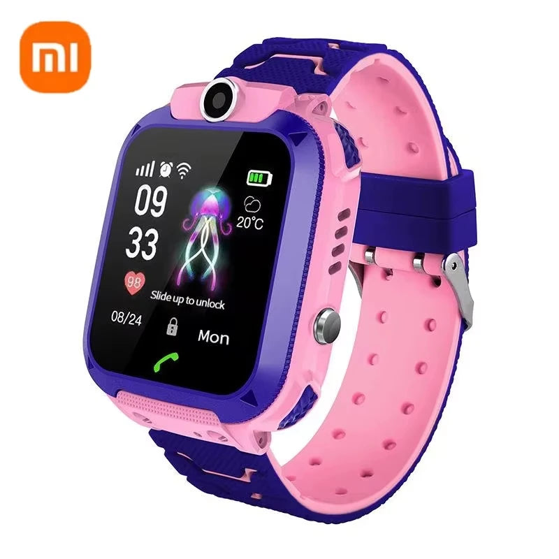 Smartwatch Xiaomi para Crianças - GPS SOS Chamadas Câmara À Prova de Água