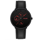 Relógio Masculino Executivo Ultra Fino - Malha de Aço Quartzo Casual Elegante