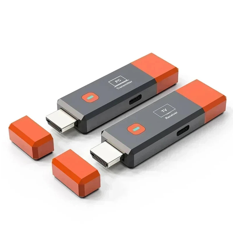 50M Wireless HDMI Extender - 1080P HD Video Transmitter & Receiver for TV, Laptop, Camera & Gaming