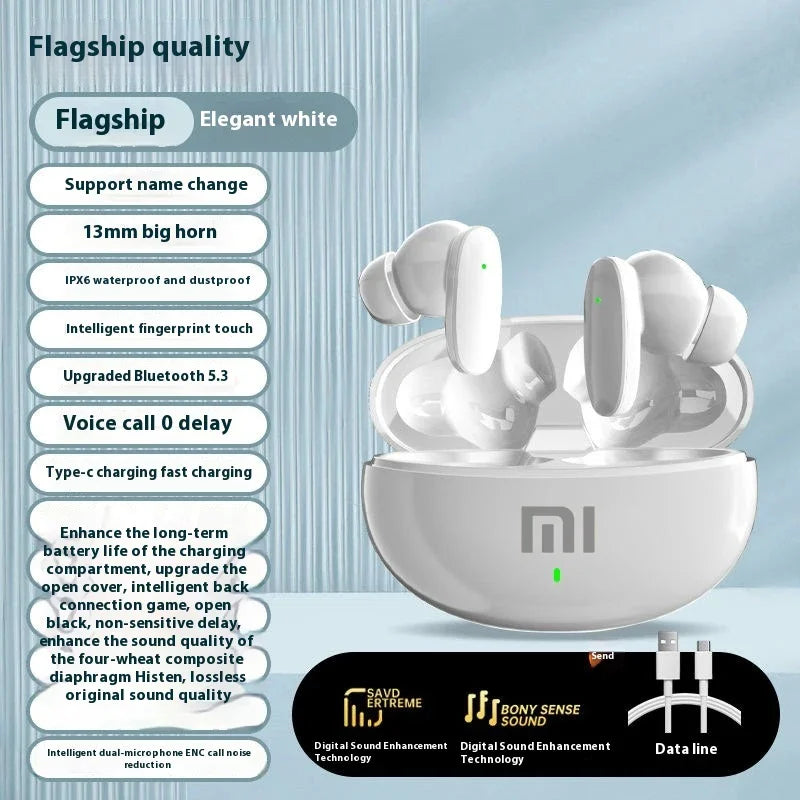 Auriculares XIAOMI S90 TWS Bluetooth Original - HiFi Redução Ruído À Prova Água