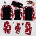 Pijama Natal Família 2 Peças - Conjunto Mãe Pai Criança Body Bebé Casual Xmas