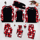 Pijama Natal Família 2 Peças - Conjunto Mãe Pai Criança Body Bebé Casual Xmas