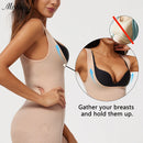 Body Modelador Feminino com Shorts - Controlo Abdominal e Realce de Glúteos