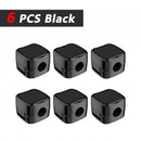 Clips Magnéticos para Cabos - Organizador Ajustável Secretária