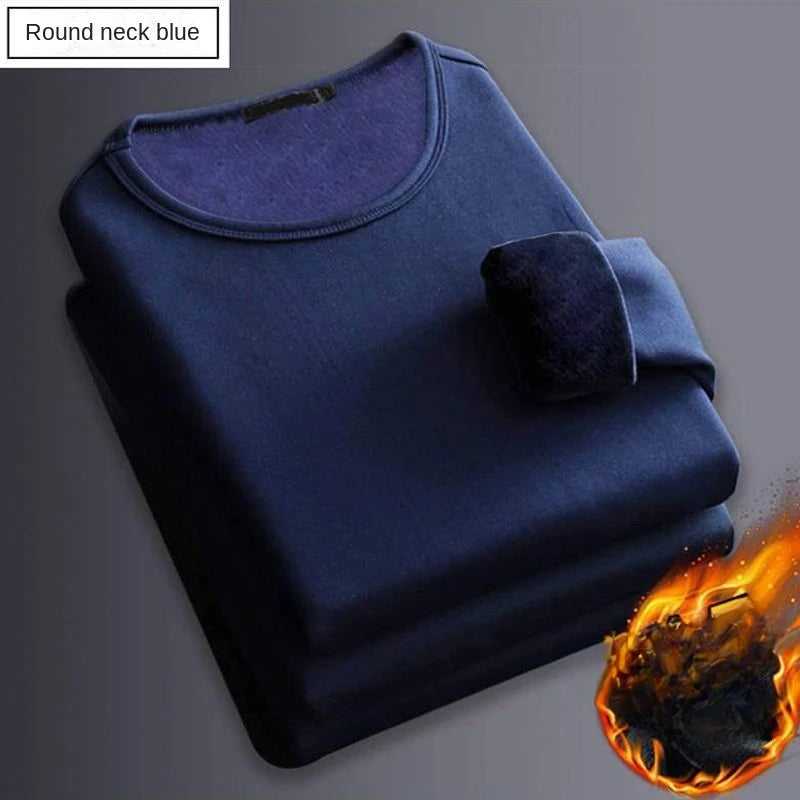 Camisola Térmica Masculina Manga Comprida - Fleece Inverno Acolchoada
