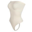 Body Shapewear Ombros Descobertos - Modelador Cintura e Abdómen com Tanga