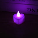 Velas LED Formato Coração Sem Chama - Decoração Romântica Casamento e Festas