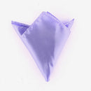 Lenços de Bolso Masculinos Luxo - Cores Sólidas Branco Preto Vermelho Poliéster 22x22cm