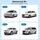 Cortina Magnética Telescópica 2 Camadas para Carro - Proteção UV Rede Mosquiteiro para Crianças