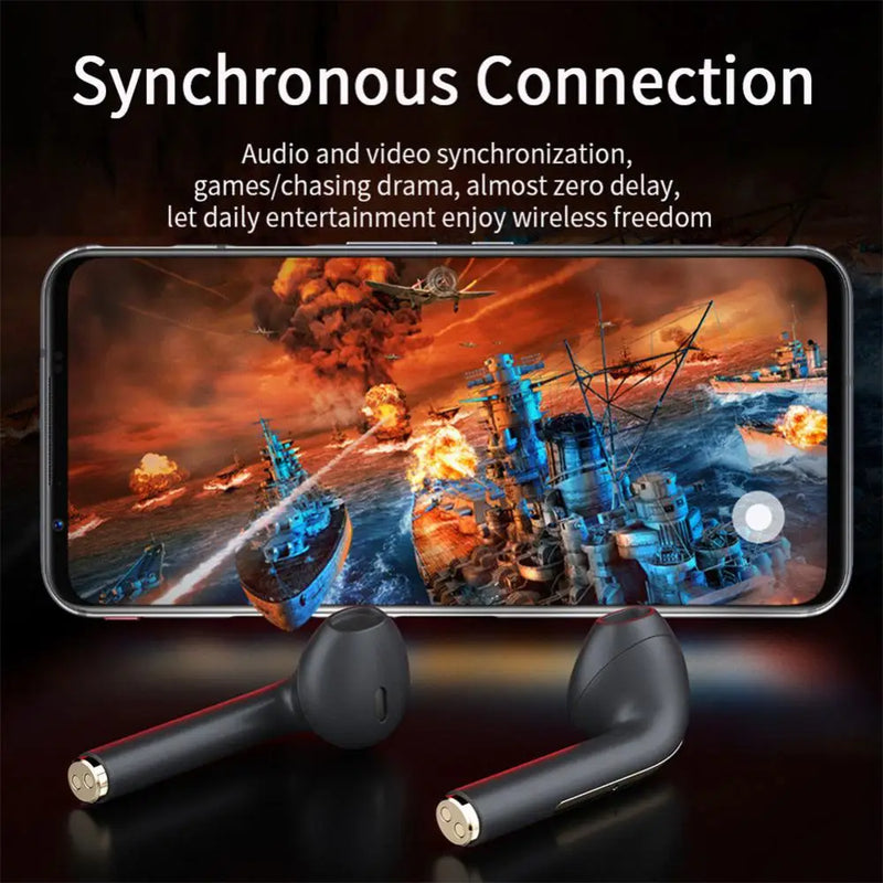 Auriculares XIAOMI J18 Bluetooth TWS - Desporto Gaming com Microfone e Controlo Tátil