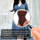 Body Shapewear Ombros Descobertos - Modelador Cintura e Abdómen com Tanga