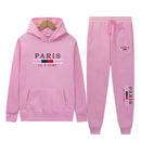 Fato de Treino com Capuz 2 Peças - Sweatshirt e Calças Desportivas Unissexo