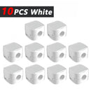 Clips Magnéticos para Cabos - Organizador Ajustável Secretária