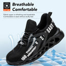 Ténis de Segurança Biqueira Aço - Leves Antiperfuração Proteção Construção Unissexo