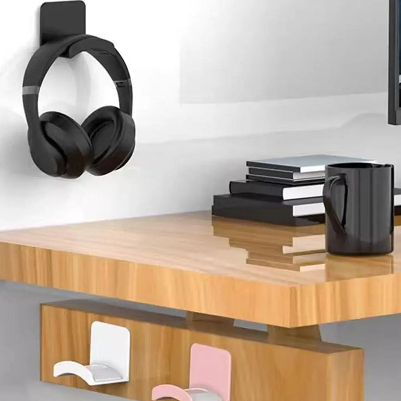 Suporte de Parede Universal para Auriculares - Gancho para Headset Gaming e Comando
