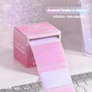 Bloco 256 Notas Adesivas Destacáveis - Post-it Totalmente Adesivo 8 Formatos para Escritório Estudante Casa