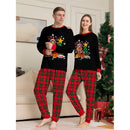 Christmas Matching Pajamas Family Outfits 2025 News Adult Kid Pajamas Clothes Set Baby Rompers Casual Sleepwear Xmas Family Look