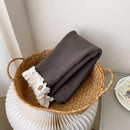 Leggings Criança Inverno Veludo - Renda Quentes Menina Natal Halloween