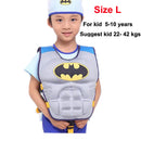 Colete Natação Bebé Profissional - Flutuador com 2 Placas para Aprender a Nadar