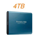 Disco SSD Externo Portátil 4TB - Alta Velocidade USB 3.1 para Laptop/PC