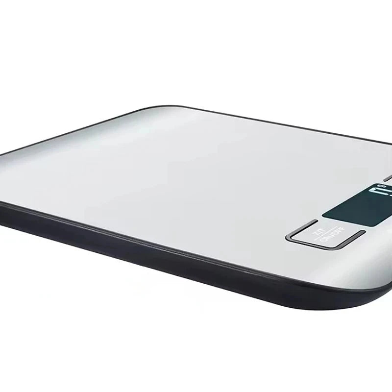 Balança Digital de Cozinha LED 5kg/1g - Painel Aço Inoxidável para Alimentos e Pastelaria