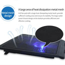 Cooler Universal para Portátil com Ventoinha e Suporte USB Refrigeração Eficiente