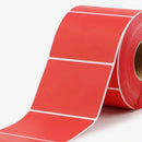 Rolo de Etiquetas Adesivas Multicolor - Papel Autoadesivo para Preços Códigos de Barras Notas (Vermelho Amarelo Verde)