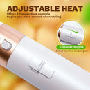 5-in-1 Professional Hair Dryer Brush - Styling Set with Hot Air Curler, Straightener & Volumizer - Complete Kit