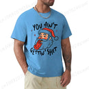 T-Shirt Natal Sarcástica Retro - Pai Natal Divertido Homem Mulher Festa