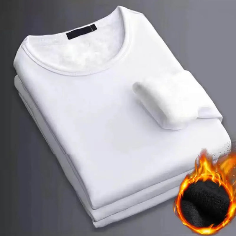 Camisola Térmica Masculina Manga Comprida - Fleece Inverno Acolchoada