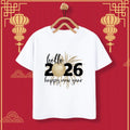 T-shirt Ano Novo 2026 - Edição Limitada Criança