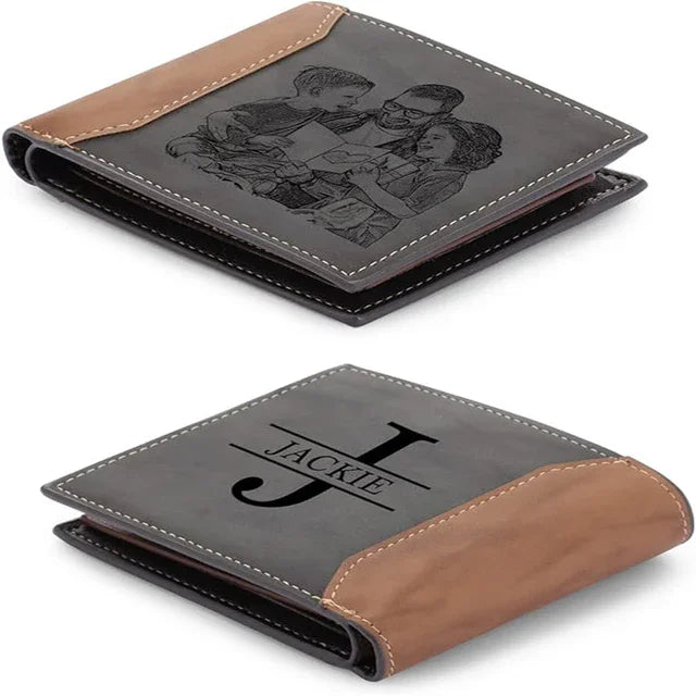 Carteira Masculina Personalizada com Foto - Presente Único