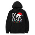 Hoodie Natal Casal Y2K Mrs/Mr Claus - Sweatshirt Matching Couple Xmas