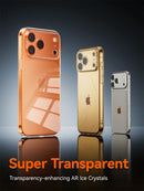 Capa Joyroom iPhone 17/16 Pro Max - Transparente Anti-Amarelamento Proteção Lente