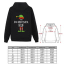 Hoodie Natal Big Brother Elf Família - Sweatshirt Divertida Matching Family