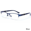 Óculos Meia Armação Anti-Luz Azul - Fashion Transparentes Confortáveis Anti-Radiação