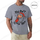 T-Shirt Natal Sarcástica Retro - Pai Natal Divertido Homem Mulher Festa