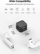 Clips Magnéticos para Cabos - Organizador Ajustável Secretária