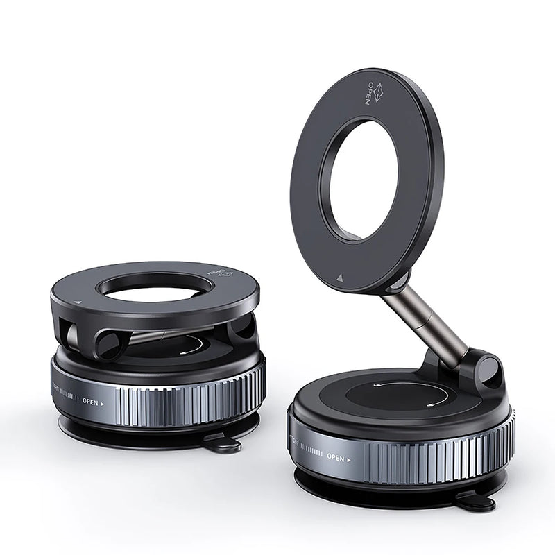 Suporte Telemóvel Carro 360° Magnético - Ventosa Dobrável iPhone