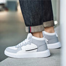 Ténis Desportivos Cano Alto Leves - Unissexo Casual Caminhada Confortáveis