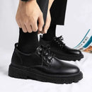 Sapatos Business Masculinos Couro - Estilo Casual Elegante Sola Borracha