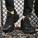 Ténis Masculinos Casuais Outono/Inverno - Caminhada Exterior Antiderrapante Sola Macia Conforto