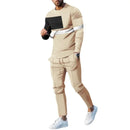 Conjunto Masculino Impressão 3D Digital - Gola Redonda Casual Respirável Moda